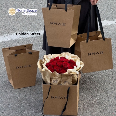 Túi Đựng Hoa Kraft Romantic