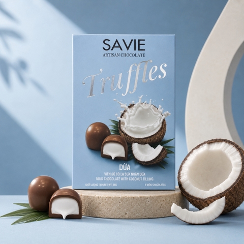 Truffle dừa SAVIE
