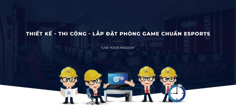 Thiết kế, thi công phòng game