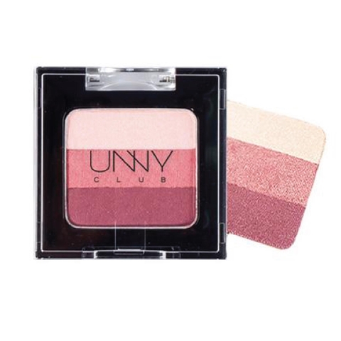 Hộp phấn mắt nhũ 3 màu UNNY CLUB TRIPLE SHADOW