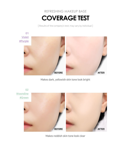 Kem Lót Trang Điểm Unny Club Refreshing Makeup Base
