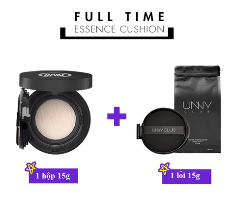Phấn nước Unny Club Full Time Essence Cushion SPF 50 + PA+++