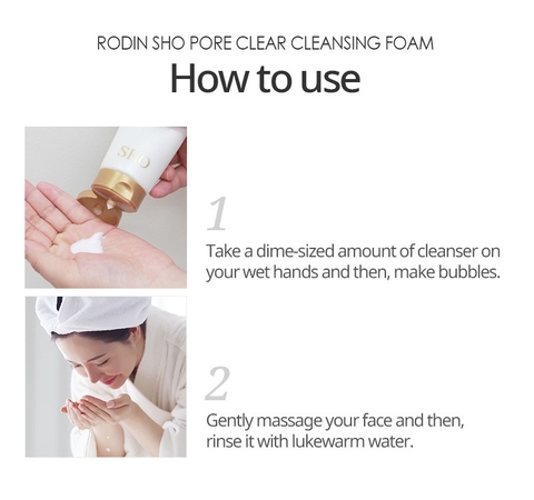 Sữa rửa mặt SHO Pore Clear Cleansing Foam