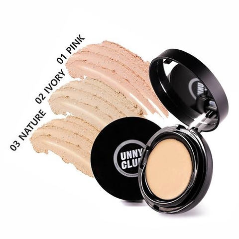 Phấn nước Unny Club Full Time Essence Cushion SPF 50 + PA+++