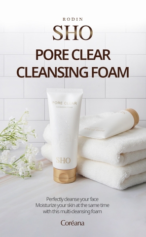 Sữa rửa mặt SHO Pore Clear Cleansing Foam