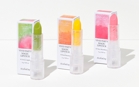 Vivid Party Magic Lipstick -  Son Môi Đổi Màu Theo Sắc Tố da #1 Green Apple