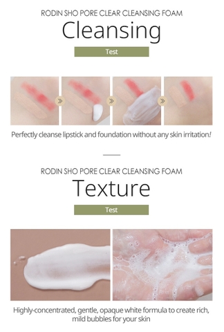 Sữa rửa mặt SHO Pore Clear Cleansing Foam