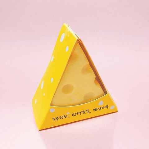 Cosforu Cheese Cleansing Soap 85g - Xà Bông Rửa Mặt Phô Mai