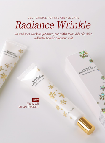 Serum dưỡng da làm mờ vết thâm mắt PUCLAIR RADIANCE WRINKLE EYE SERUM 30ml