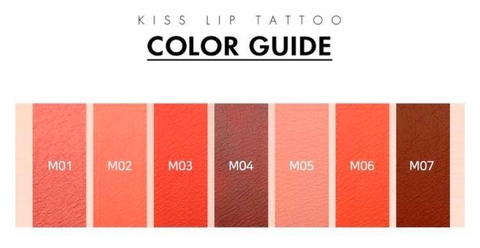 Son kem lì Unny Kiss Lip Tattoo