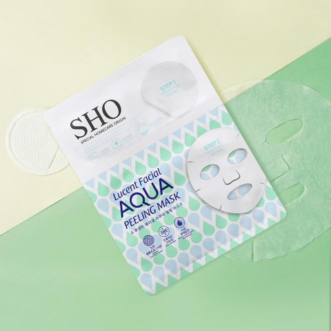 Mặt nạ cấp ẩm SHO LUCENT FACIAL AQUA PEELING MASK