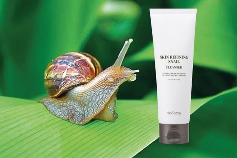 Skin Refining Snail Cleanser/ sửa rửa mặt tinh chất ốc sên, làm sạch chuyên sâu, dưỡng trắng mịn màng, kháng viêm ngăn ngừa mụn