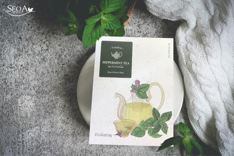 Elishacoy Skin Tea  Mask Peppermint tea  - Mặt nạ làm sáng da trẻ hóa làn da, cấp ẩm và nâng cơ.