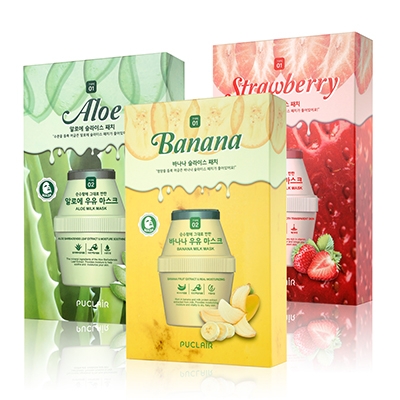 Mặt nạ 2 bước Sữa và trái cây PUCLAIR  2-TYPE MILK MASK