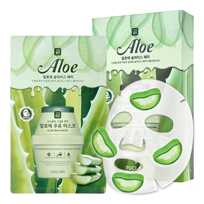 Mặt nạ 2 bước Sữa và trái cây PUCLAIR  2-TYPE MILK MASK