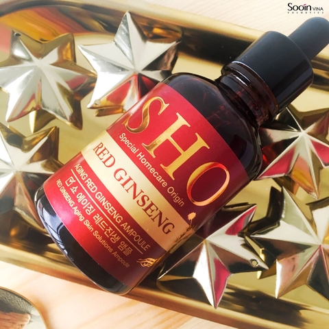 Tinh chất Hồng Sâm SHO AGING RED GINSENG AMPOULE 50ml