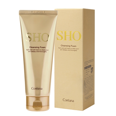 Sữa rửa mặt dưỡng ẩm chống lão hóa SHO CLEANSING FOAM