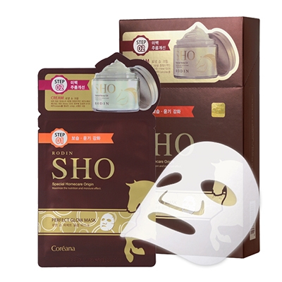 Mặt nạ 2 bước chống lão hóa SHO PERFECT GLOW MASK 2-STEP