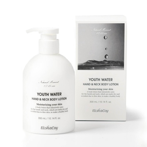 Youth Water hand & Neck Body lotion -  kem dưỡng thể ẩm và dưỡng trắng da chuyên sâu
