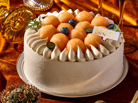 MOUSSE TRÀ GẠO RANG DƯA LƯỚI