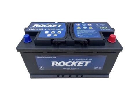 Ắc Quy Rocket AGM L5 12V 95Ah Công Nghệ AGM Cao Cấp