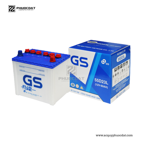 Ắc quy GS 55D23L 12V-60AH
