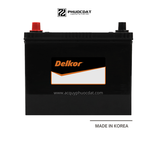 Ắc quy DELKOR 12V 80AH DIN 58039 Cọc chìm