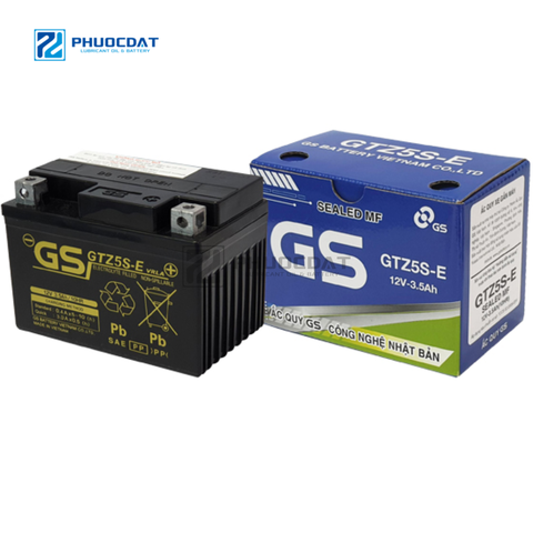 Ắc quy xe máy GS GTZ5S-E 12V 3.5AH