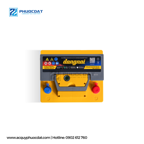 Ắc Quy Khô Đồng Nai CMF DIN50 12V 50AH - Miễn Bảo Dưỡng Chính Hãng