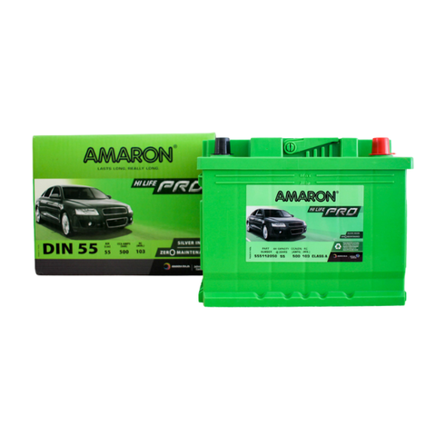 Ắc quy Amaron PRO DIN 55 12V 55AH