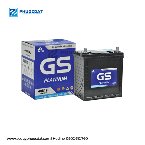 Ắc Quy GS MF 40B19L 12V 35AH