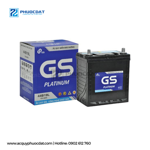 Ắc Quy GS MF 44B19 12V 40Ah