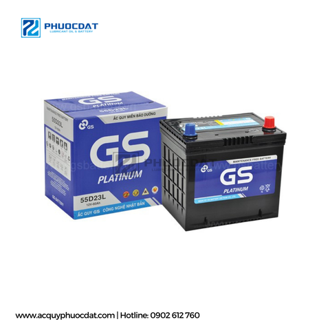 Ắc Quy GS MF 55D23 12V 60Ah