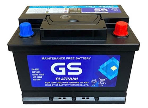 Ắc Quy GS DIN 60L 12V 60AH