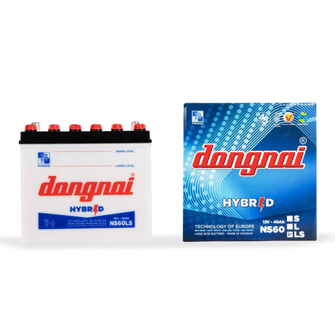 Ắc quy Đồng Nai NS60LS (12V-45AH) Cọc Lớn