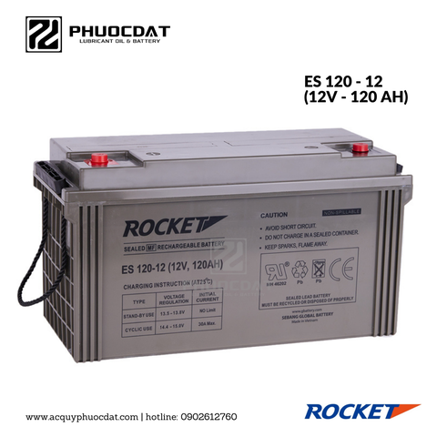 Ắc quy Rocket ES 120 - 12
