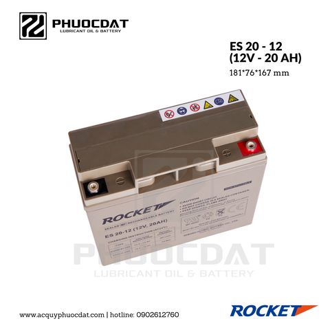 Ắc quy Rocket ES 20 - 12