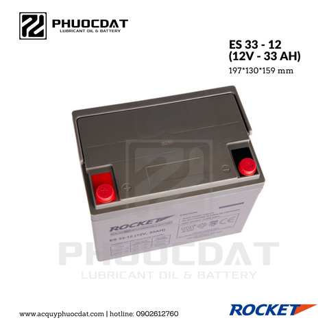 Ắc quy Rocket ES 33 - 12