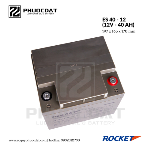 Ắc quy Rocket ES 40 - 12