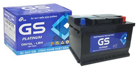 Ắc Quy GS MF DIN 70L 12V 70Ah