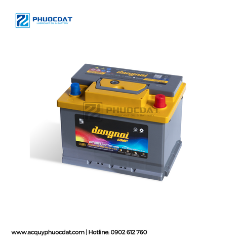 Ắc Quy Khô Đồng Nai CMF DIN65 (LBN2) 12V 65AH - Miễn Bảo Dưỡng Chính Hãng