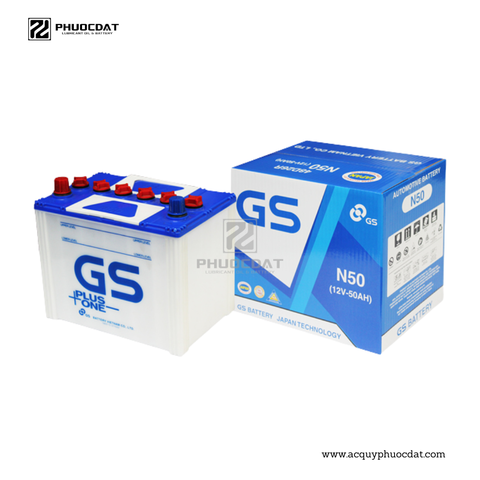 Ắc quy GS N50L 12V-50AH