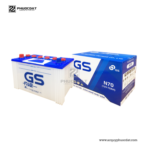 Ắc quy GS N70 12V-70AH