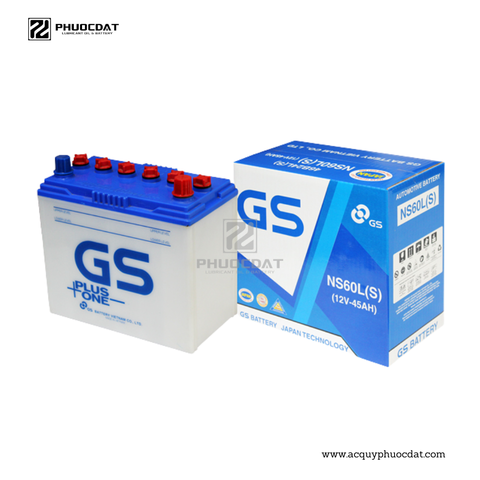 Ắc quy GS NS60LS 12V-45AH