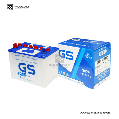 Ắc quy GS NS70 12V-65AH