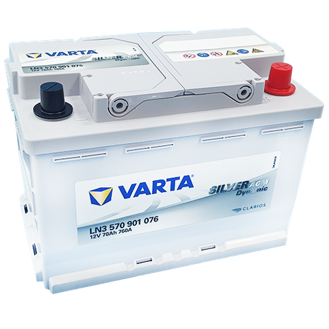 Ắc quy VARTA AGM LN3 570901076 12V - 70AH (ECO/START-STOP)