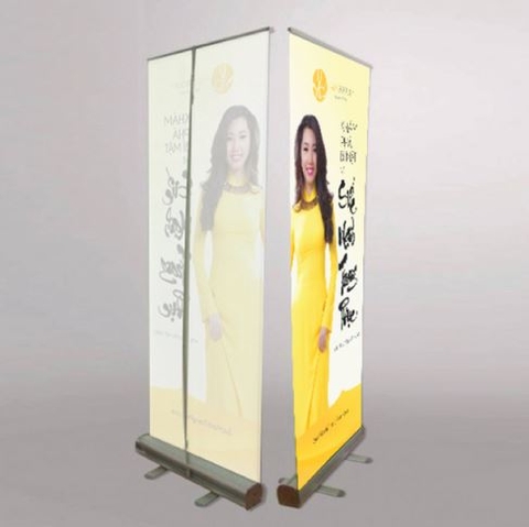 In Standee Giá Cuốn Nhôm