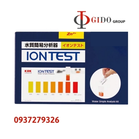 Bộ kiểm tra nhanh kẽm trong nước và nước thải WIT-Zn