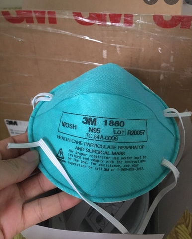 Khẩu trang N95 3M 1860
