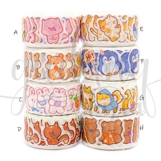 Washi Tape 100 Sticker Dễ Thương